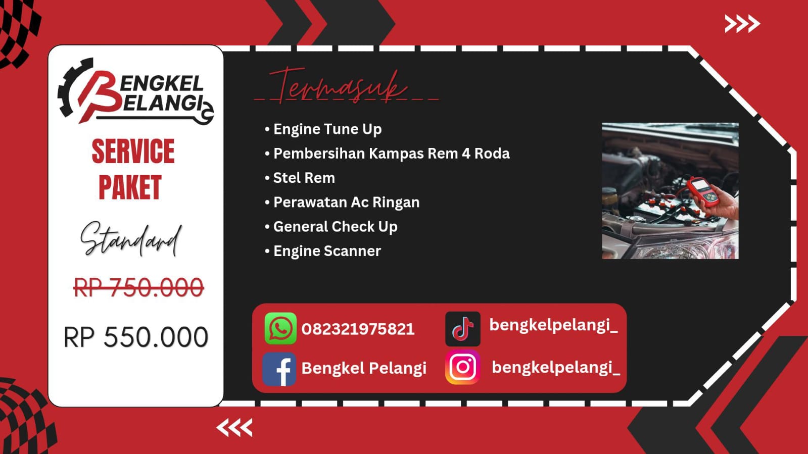 Promo Service Paket Standar
